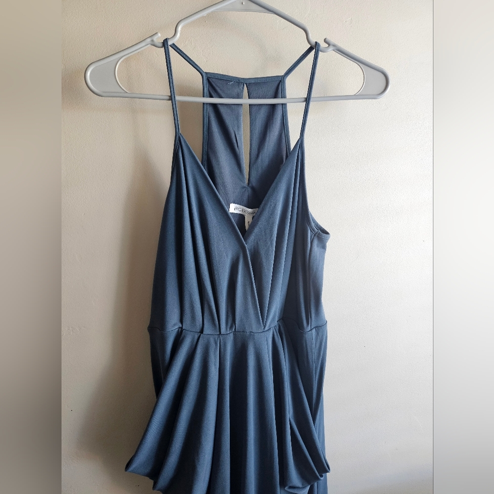 BCBG Steel Blue Dress - Picture 2 of 9